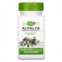 Nature's Way, Alfalfa, 405 mg, 100 Vegan Capsules
