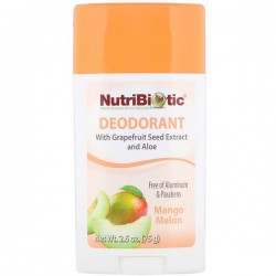 NutriBiotic, Deodorant, Mango Melon, 2.6 oz (75 g)